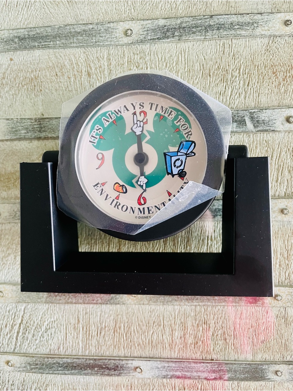 Disney Mickey Environmentality Desk Clock